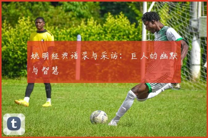 姚明经典语录与采访：巨人的幽默与智慧
