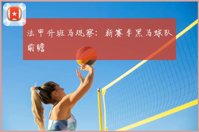 法甲升班马观察：新赛季黑马球队前瞻