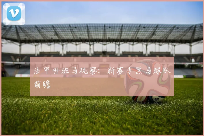 法甲升班马观察：新赛季黑马球队前瞻